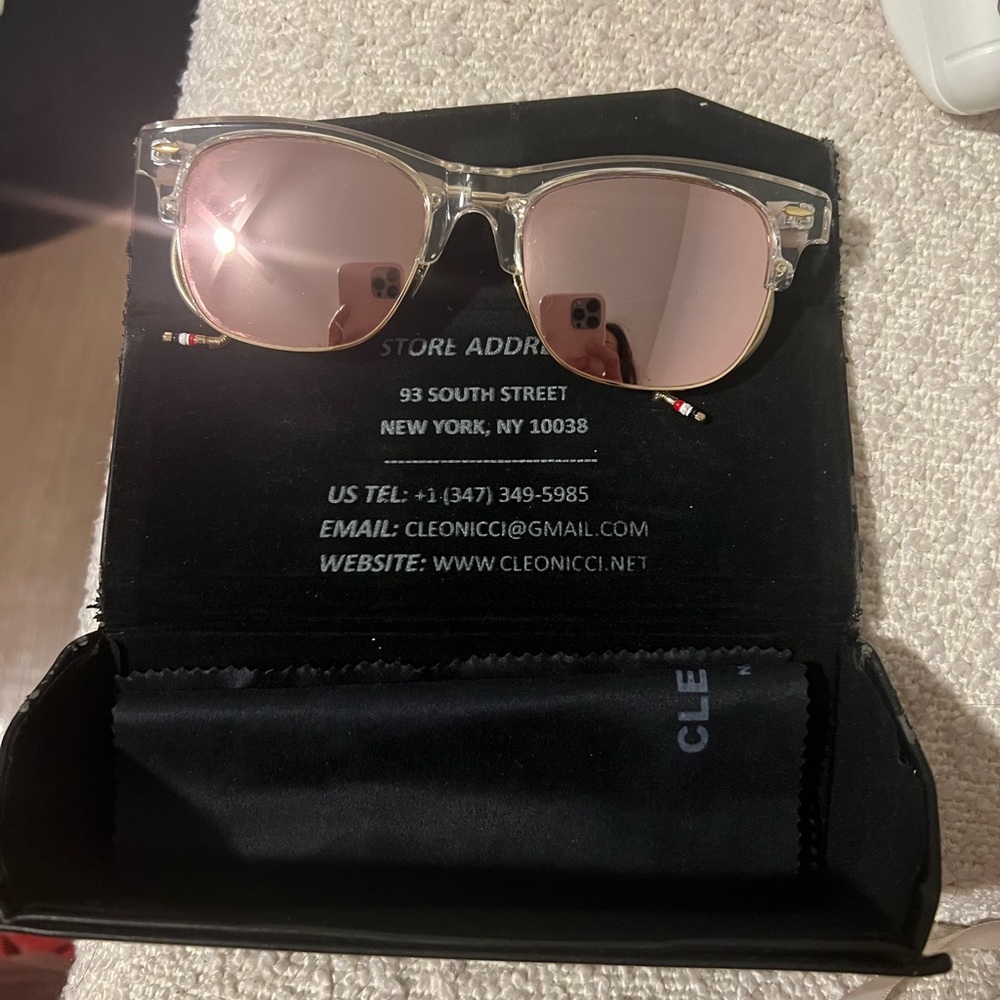 Sunglasses designer designed French brand